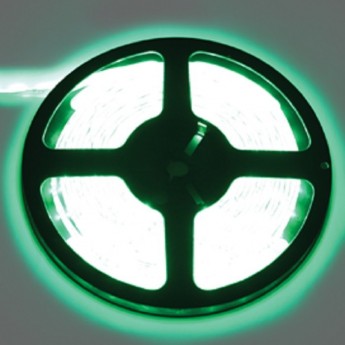 Светодиодная лента ECOLA LED strip 220V STD 4,8W/m IP68 12x7 60Led/m Green 50м.