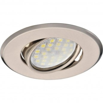 Встраиваемый светильник ECOLA MR16 DH09 FN1603EFS хром-сатин